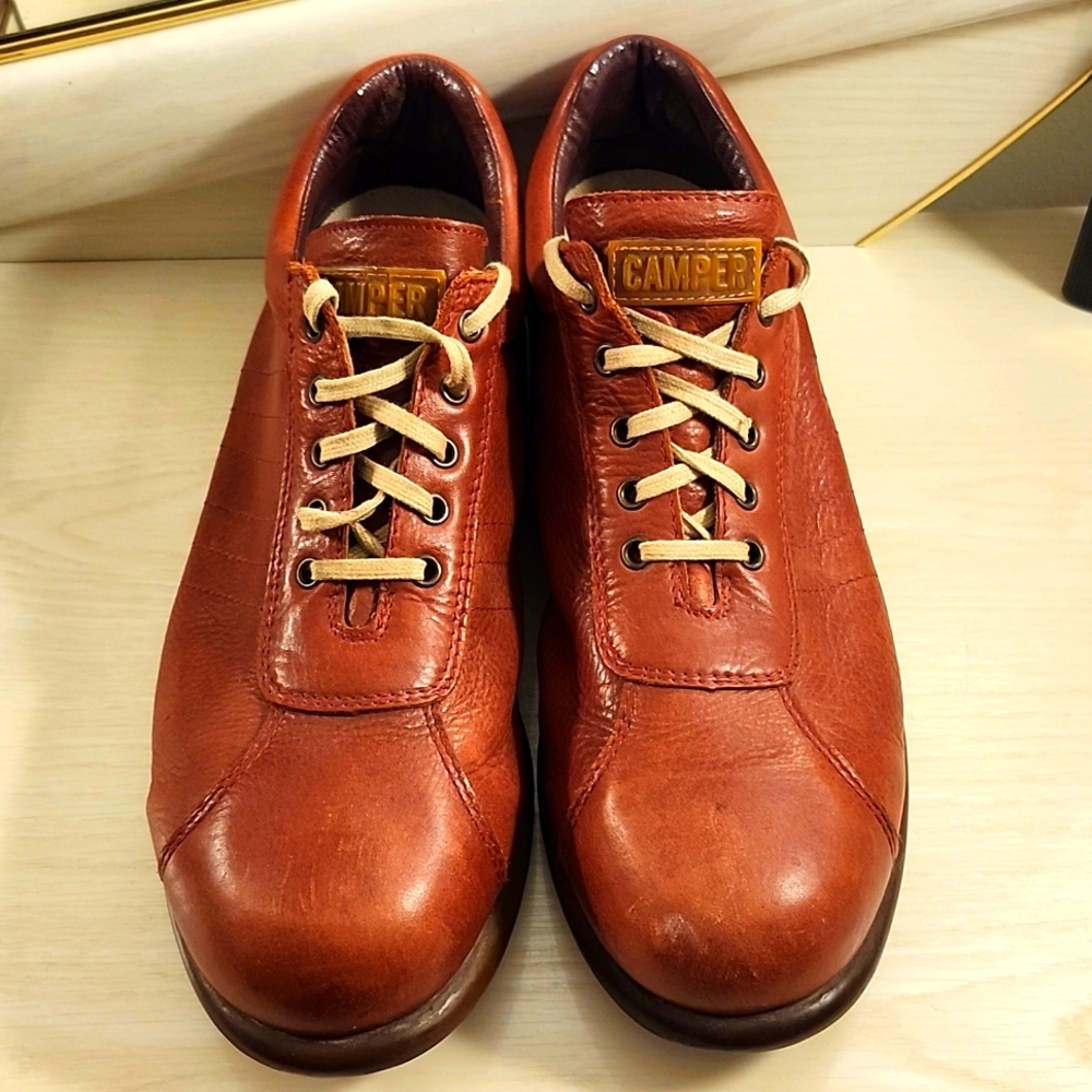 Vintage Camper Pelotas Aerial Leather Sneakers - Picture 2 of 8